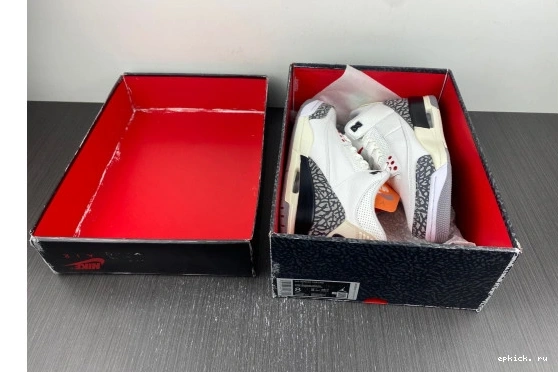 Cheap EP DN3707-100 Jordan White DN3707-100 Retro Reimagined 3 Cement 0318